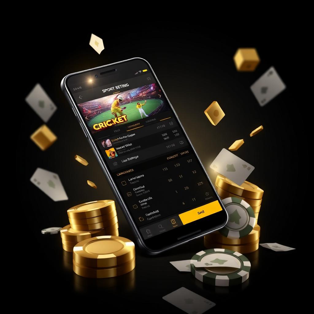 Mahadev Book betting app on a smartphone